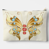 Pochette À Accessoires Papillon Orné d'Or (Verso)