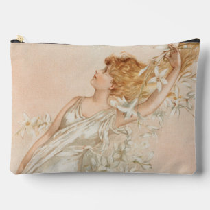 Pochette À Accessoires "Pâques" - Impression vintage, L. Prang & Co.