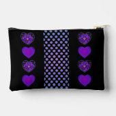 Pochette À Accessoires Parapluie violet & coeurs .7 (Verso)