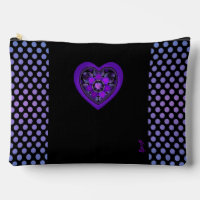 Parapluie violet & coeurs .7