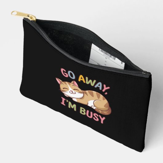 Pochette À Accessoires Pars, je suis occupé (Ouvrir)