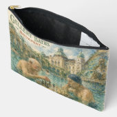 Pochette À Accessoires Partie d'échecs Gellert Baths Budapest Hongrie (Ouvrir)