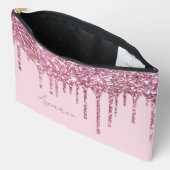 Pochette À Accessoires Parties scintillant roses Déchets de peinture pers (Ouvrir)