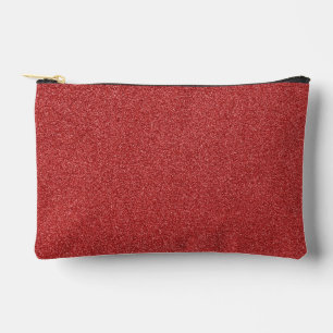 Pochette À Accessoires Parties scintillant rouge, étincelle, Arrière - pl