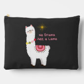 Pochette À Accessoires pas de drame, juste un lama (Recto)