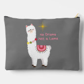 Pochette À Accessoires pas de drame, juste un lama (Verso)