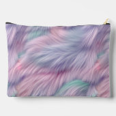 Pochette À Accessoires Pastel Rainbow Fur (Verso)