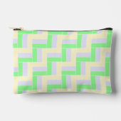 Pochette À Accessoires Pastel Rectangles Lignes en pointillé blanc Motif (Recto)