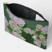 Pochette À Accessoires Pastel Rose Roses esthétique (Ouvrir)