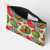 Pochette À Accessoires Pastèque Palestine - Slice (Ouvrir)