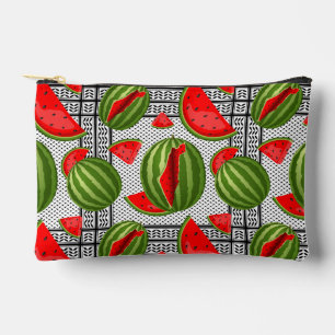 Pochette À Accessoires Pastèque Palestine - Slice