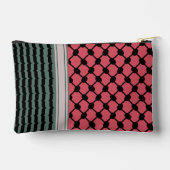 Pochette À Accessoires Pastèque palestinienne Hatta Keffiyeh Kufiya Folk (Verso)