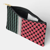 Pochette À Accessoires Pastèque palestinienne Hatta Keffiyeh Kufiya Folk (Ouvrir)