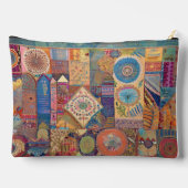 Pochette À Accessoires Patchwork Mandala Ziphed Pouch (Verso)