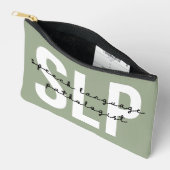 Pochette À Accessoires Pathologiste orthophoniste SLP (Ouvrir)