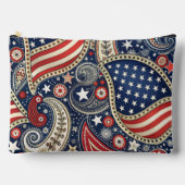 Pochette À Accessoires Patriotique Paisley (Recto)