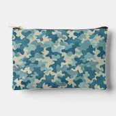 Pochette À Accessoires Pattern Blue Camouflage (Recto)