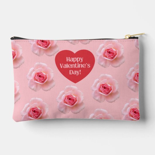 Pochette À Accessoires Pattern Happy Valentine`s Day 2023 Background (Verso)
