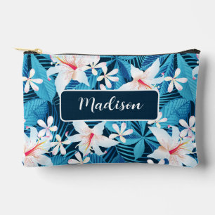 Pochette À Accessoires Pattern tropical hibiscus
