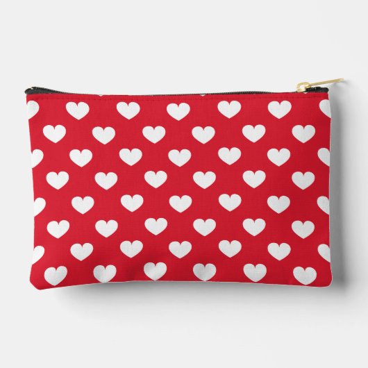 Pochette À Accessoires Pattern Valentine Background With Hearts Love (Verso)