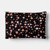 Pochette À Accessoires Pattern Valentine`s 2023 Background With Heart (Recto)