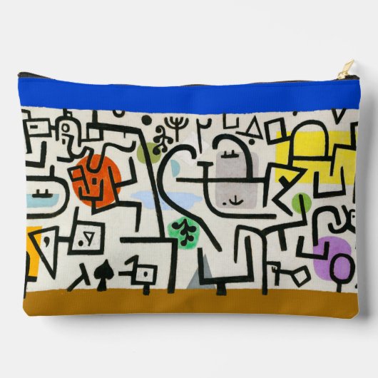 Pochette À Accessoires Paul Klee Rich Harbour Expressionnisme Abstrait (Verso)