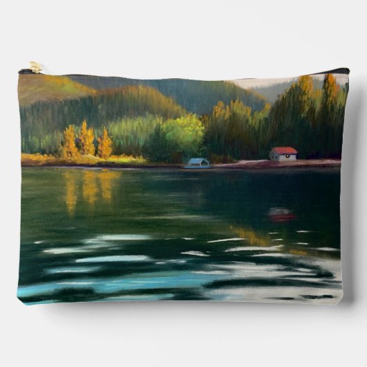Pochette À Accessoires Paysage de coucher de soleil (Recto)