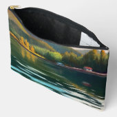 Pochette À Accessoires Paysage de coucher de soleil (Ouvrir)