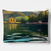 Pochette À Accessoires Paysage de coucher de soleil (Verso)