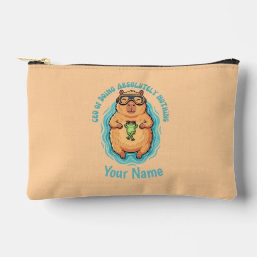 Pochette À Accessoires PDG drôle de Faire Rien (Recto)