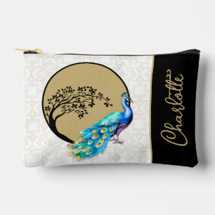 Pochette À Accessoires Peacock gracieux Personnalisé