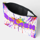 Pochette À Accessoires peinture à éclat (Ouvrir)