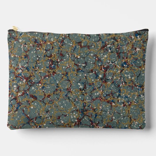 Pochette À Accessoires Peinture Abstraite Marbrée (Recto)