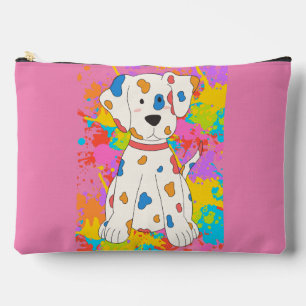 Pochette À Accessoires peinture de chien