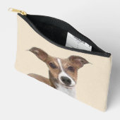 Pochette À Accessoires Peinture grecque italienne Sable art original chie (Ouvrir)