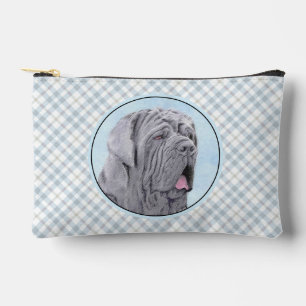 Pochette À Accessoires Peinture Mastiff Napolitain Gris Art Canin Origina