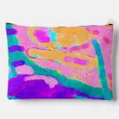 Pochette À Accessoires Peinture numérique Abstraite unique (Verso)
