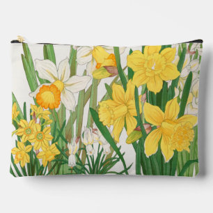 Pochette À Accessoires Peinture sur bloc de bois de narcisse, Tanigami Kô