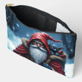 Pochette À Accessoires Père Noël Frostbite et son elfe de malice. (Ouvrir)