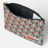 Pochette À Accessoires Perroquet (Ouvrir)