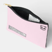 Pochette À Accessoires Personalised Cute Panda Illustration Zipper Pouch (Ouvrir)