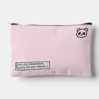 Pochette À Accessoires Personalised Cute Panda Illustration Zipper Pouch