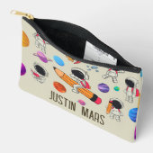 Pochette À Accessoires Personalized Astronauts and Planets Back to School (Ouvrir)