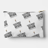 Pochette À Accessoires Personalized Company Branded Custom Minimalist (Verso)