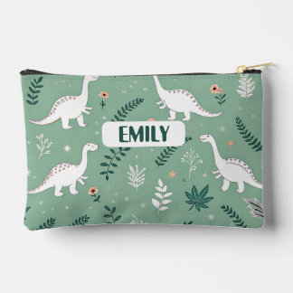 Pochette À Accessoires Personalized Dinosaur Name Pencil Case