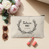 Pochette À Accessoires Personalized Future Mrs. Elegant Clutch