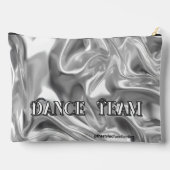Pochette À Accessoires Personalized Majorette Dancer Liquid Silver #1 (Verso)