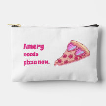 Personalized Pizza Lover Cute Girly Aesthetic