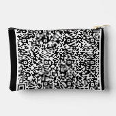 Pochette À Accessoires Personnalisation de votre code QR Info d'analyse C (Verso)