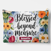 Pochette À Accessoires Personnalisé Béni au-delà de la mesure Christian (Verso)